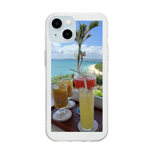 南国、トロピカール🏝️ Soft Clear Smartphone Case