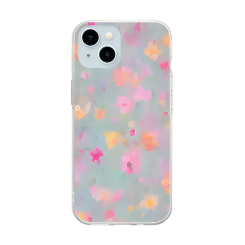 Flower Soft Clear Smartphone Case