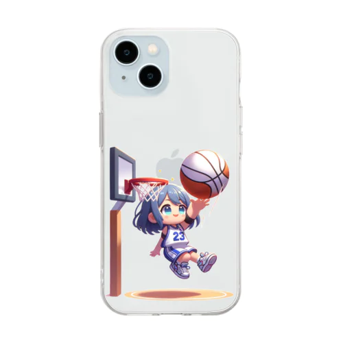 ガールズバスケット 05 Soft Clear Smartphone Case