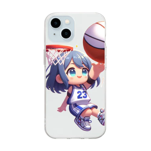 ガールズバスケット 05 Soft Clear Smartphone Case