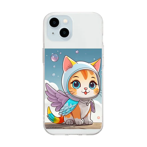 着ぐるみCat✧˖* Soft Clear Smartphone Case