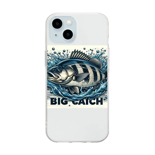 BIG CATCHⅡ ソフトクリアスマホケース