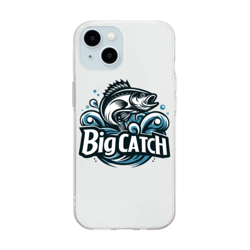 BIG CATCHⅤ Soft Clear Smartphone Case