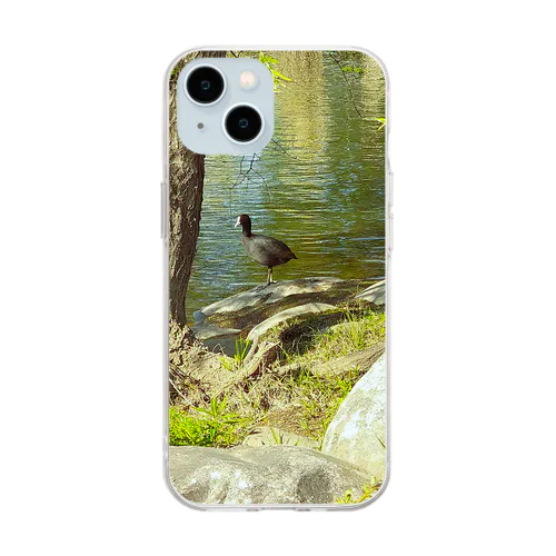 WATER BIRD  Soft Clear Smartphone Case