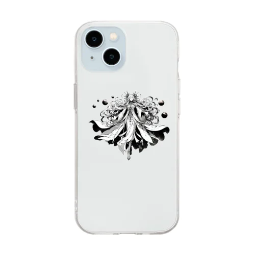 星の女神様 Soft Clear Smartphone Case