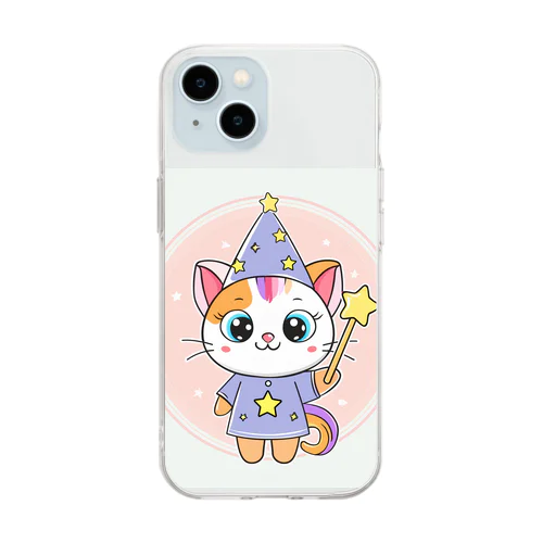 Magical Cat🪄︎︎✨ Soft Clear Smartphone Case