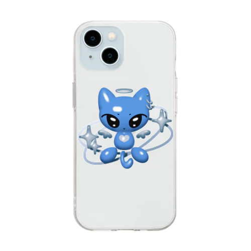 3DNekochan Soft Clear Smartphone Case