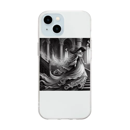 城壁の美女 Soft Clear Smartphone Case