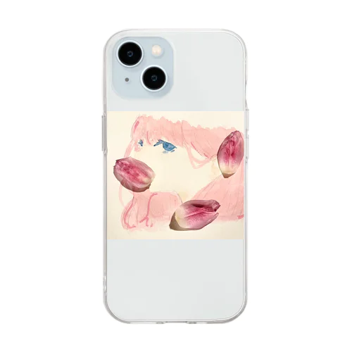 魔性の女 Soft Clear Smartphone Case