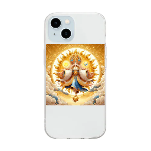 最高神天照大御神II Soft Clear Smartphone Case