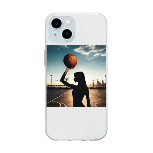 basketgirl Soft Clear Smartphone Case