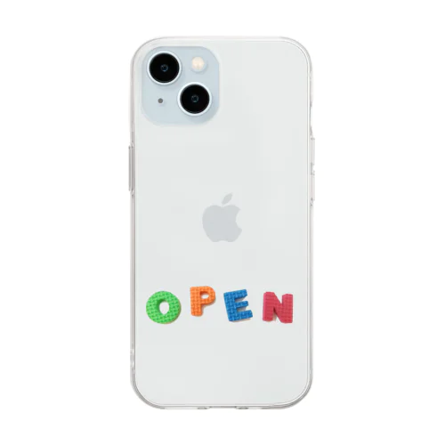 OPEN Soft Clear Smartphone Case