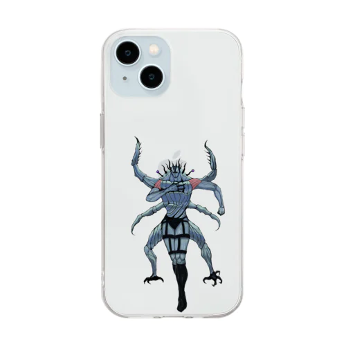 スカラベの悪魔 Soft Clear Smartphone Case