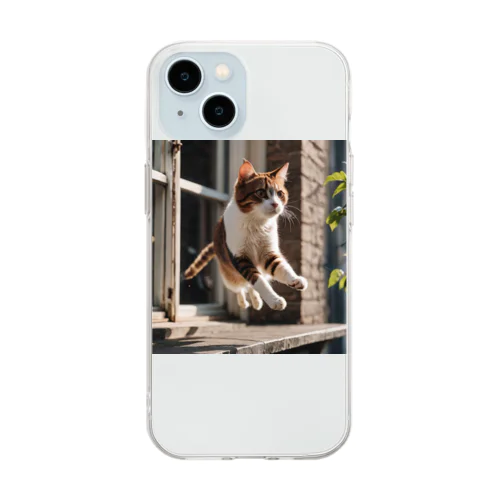 ねこネコちゃん Soft Clear Smartphone Case