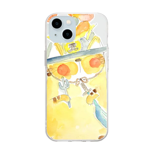 いざ出陣！ Soft Clear Smartphone Case