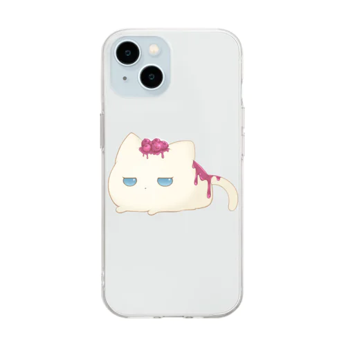 アイシングキャット Soft Clear Smartphone Case