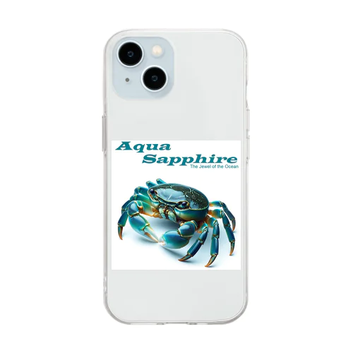 Aqua Sapphire Ⅱ ソフトクリアスマホケース