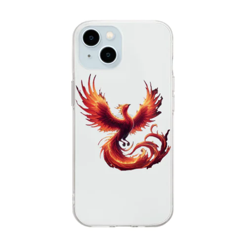 不死鳥 Soft Clear Smartphone Case