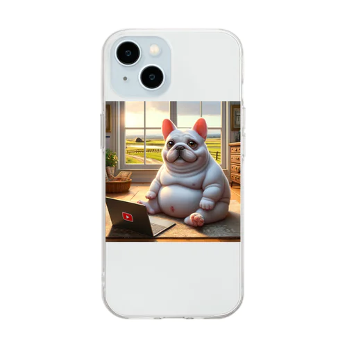 ぽっちゃりになっちゃったピエール Soft Clear Smartphone Case