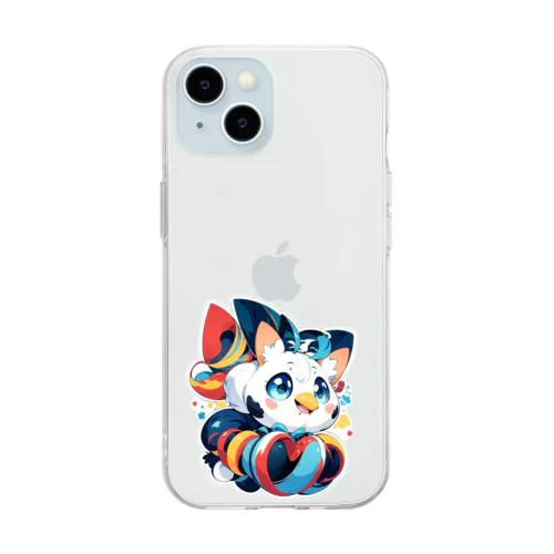 とり１ Soft Clear Smartphone Case