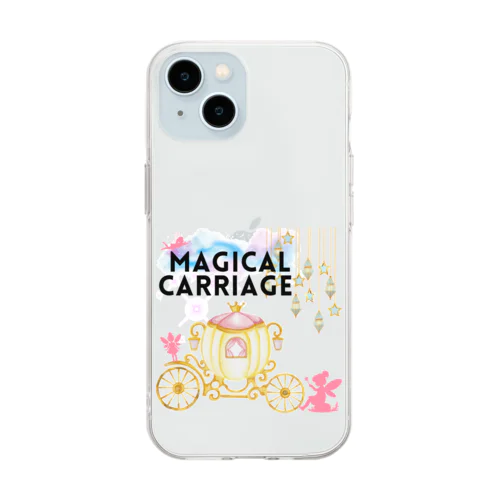 Magical Carriage (魔法の馬車) Soft Clear Smartphone Case
