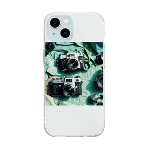 cameras Soft Clear Smartphone Case