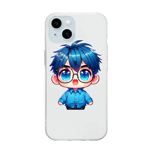 ちょいボチャ勇太くんキャラグッズ Soft Clear Smartphone Case