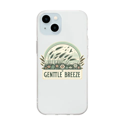 Gentle Breeze - そよ風 Soft Clear Smartphone Case