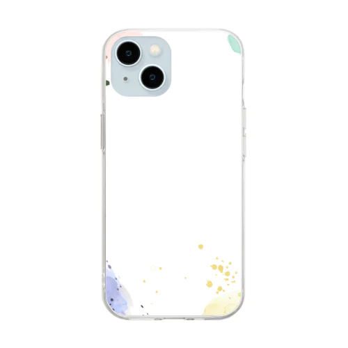 淡い Soft Clear Smartphone Case