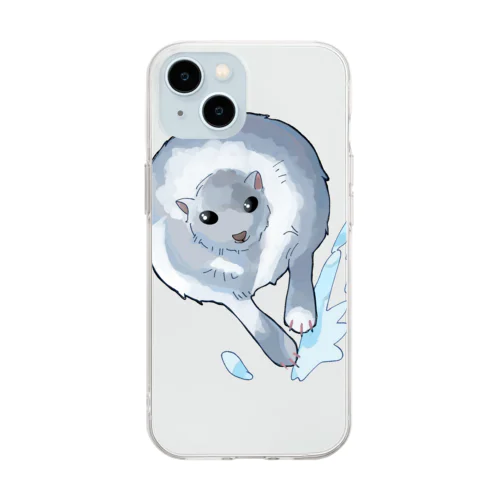 シラボンボ Soft Clear Smartphone Case