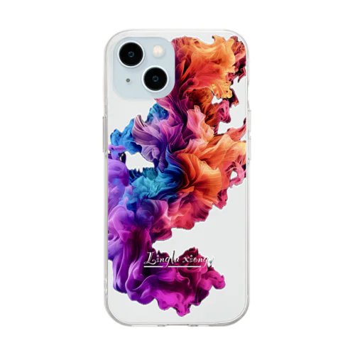 smoke　No1 Soft Clear Smartphone Case