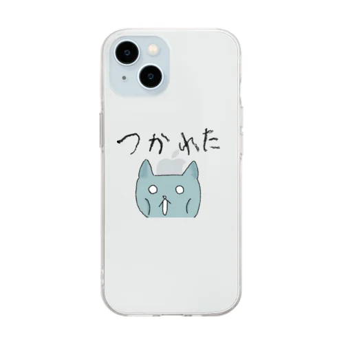 疲れた Jand Soft Clear Smartphone Case