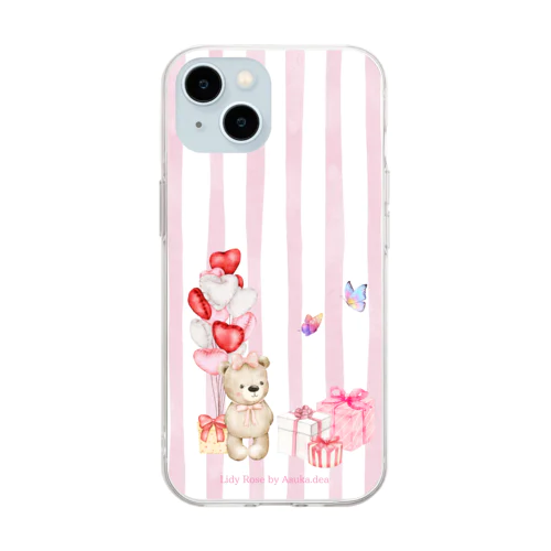 幸せな時間 Soft Clear Smartphone Case