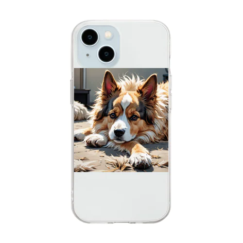 子犬 Soft Clear Smartphone Case