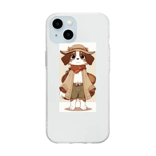 ポチまる Soft Clear Smartphone Case