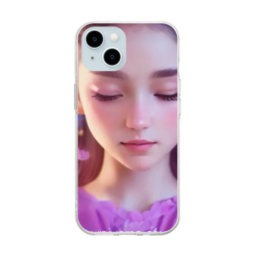 open the universe of your heart Soft Clear Smartphone Case