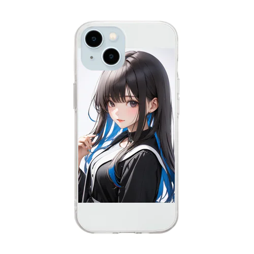 haru_グッズ Soft Clear Smartphone Case