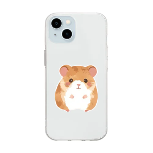 ハムスターくん🐹 Soft Clear Smartphone Case