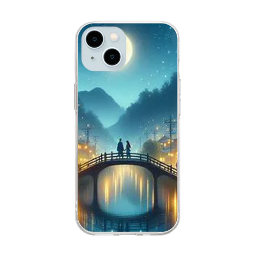 「冬風景グッズ」 Soft Clear Smartphone Case