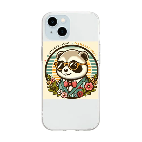 OSHARE RACCOON Soft Clear Smartphone Case