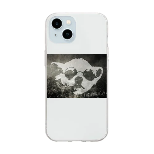 bad dog Soft Clear Smartphone Case