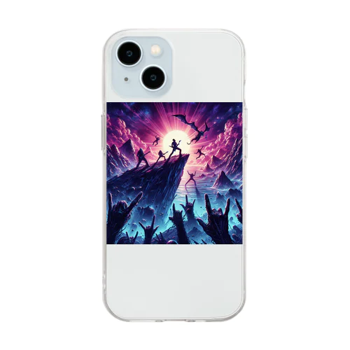 Whisper of the dark Soft Clear Smartphone Case