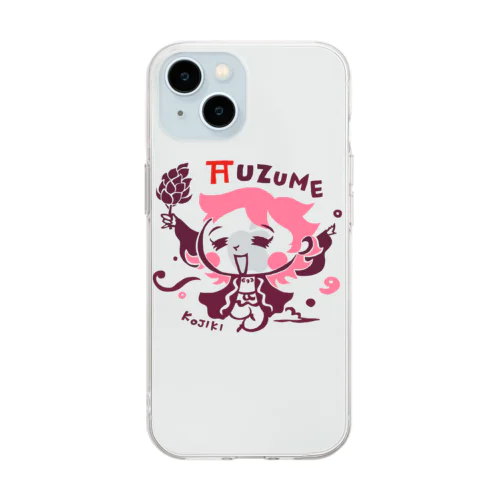 ウズメちゃん Soft Clear Smartphone Case