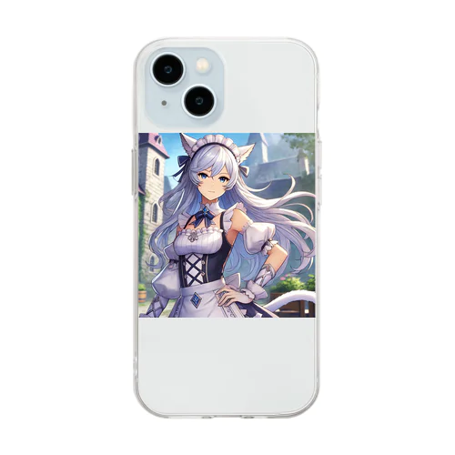 シリカ04 Soft Clear Smartphone Case