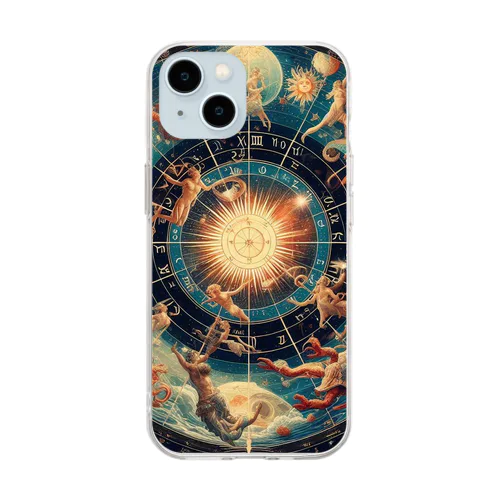 horoscope spring Soft Clear Smartphone Case