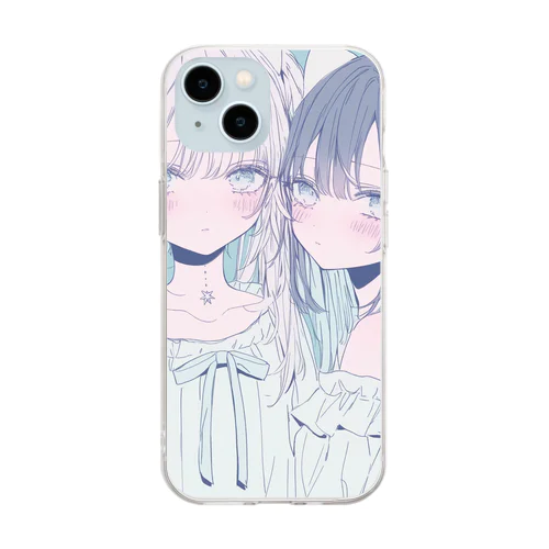 深海ちゃん Soft Clear Smartphone Case