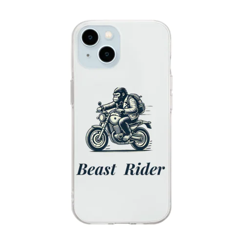 ライダーゴリー Soft Clear Smartphone Case