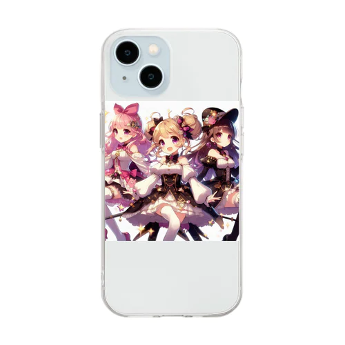 魔法少女 Soft Clear Smartphone Case