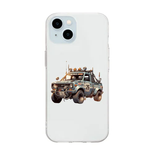 車シリーズ2 Soft Clear Smartphone Case