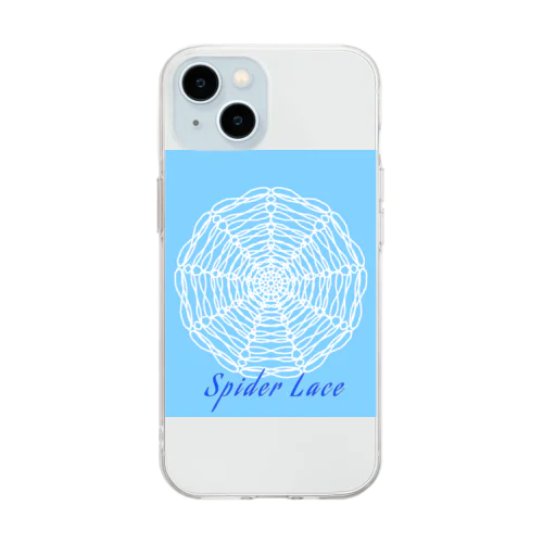 Spider Lace Soft Clear Smartphone Case